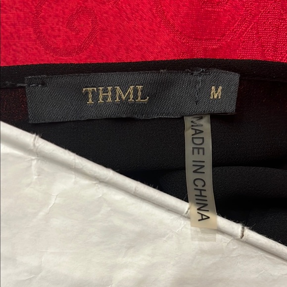 Black embellished long sleeve blouse excellent condition - Picture 3 of 13